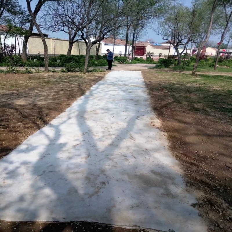 简易道路用水泥毯